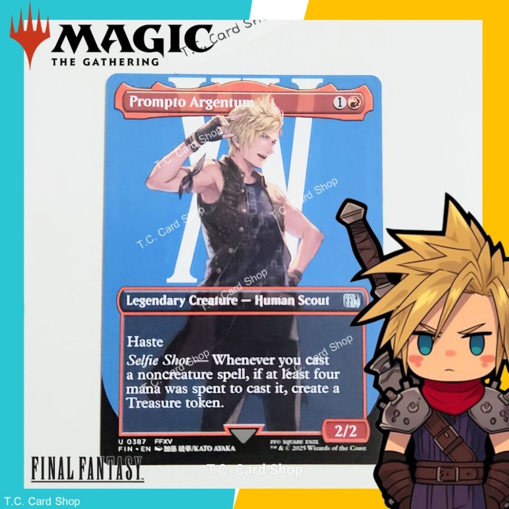 Prompto Argentum - U0387 FFXV - Final Fantasy - Magic the Gathering (MTG) (FIN)