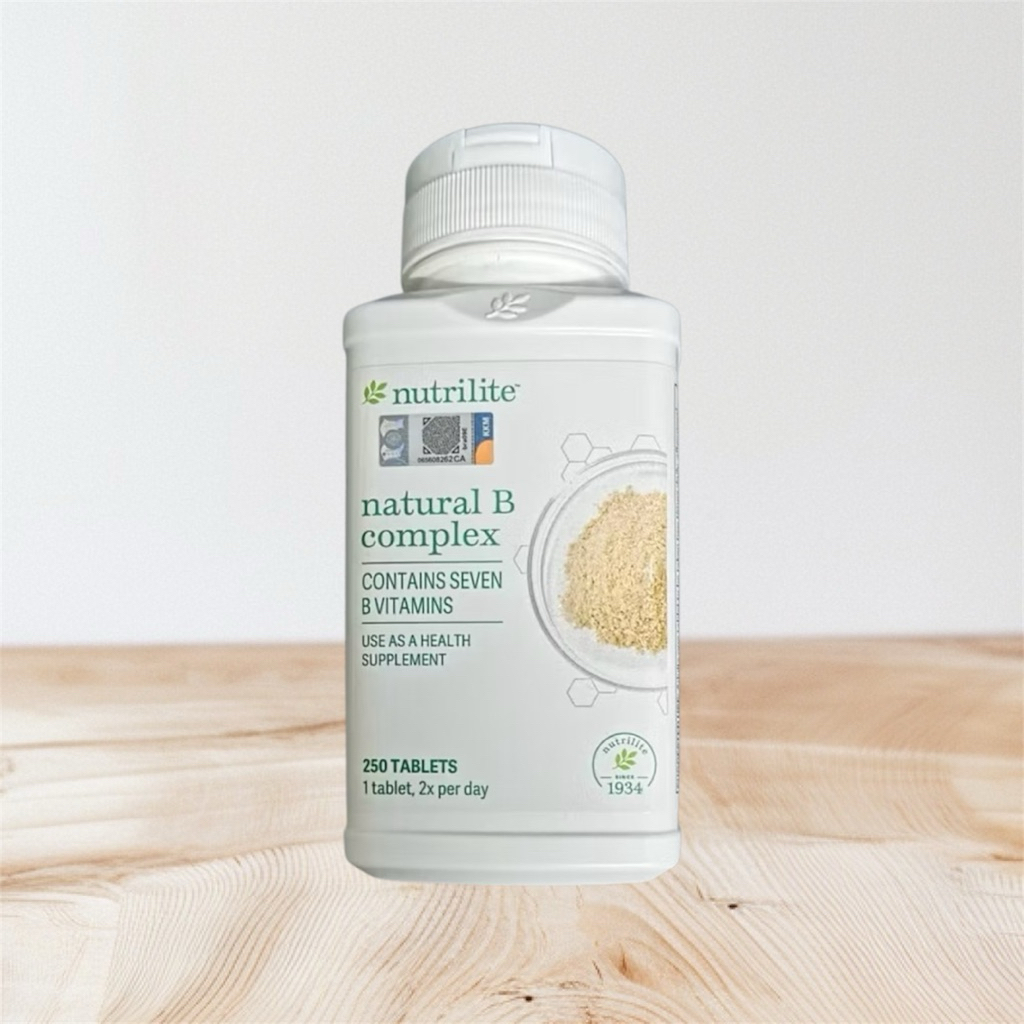 นิวทริไลท์ เนเชอรัล บี คอมเพล็กซ์ 250 เม็ด Nutrilite Natural B Complex 250 tablets
