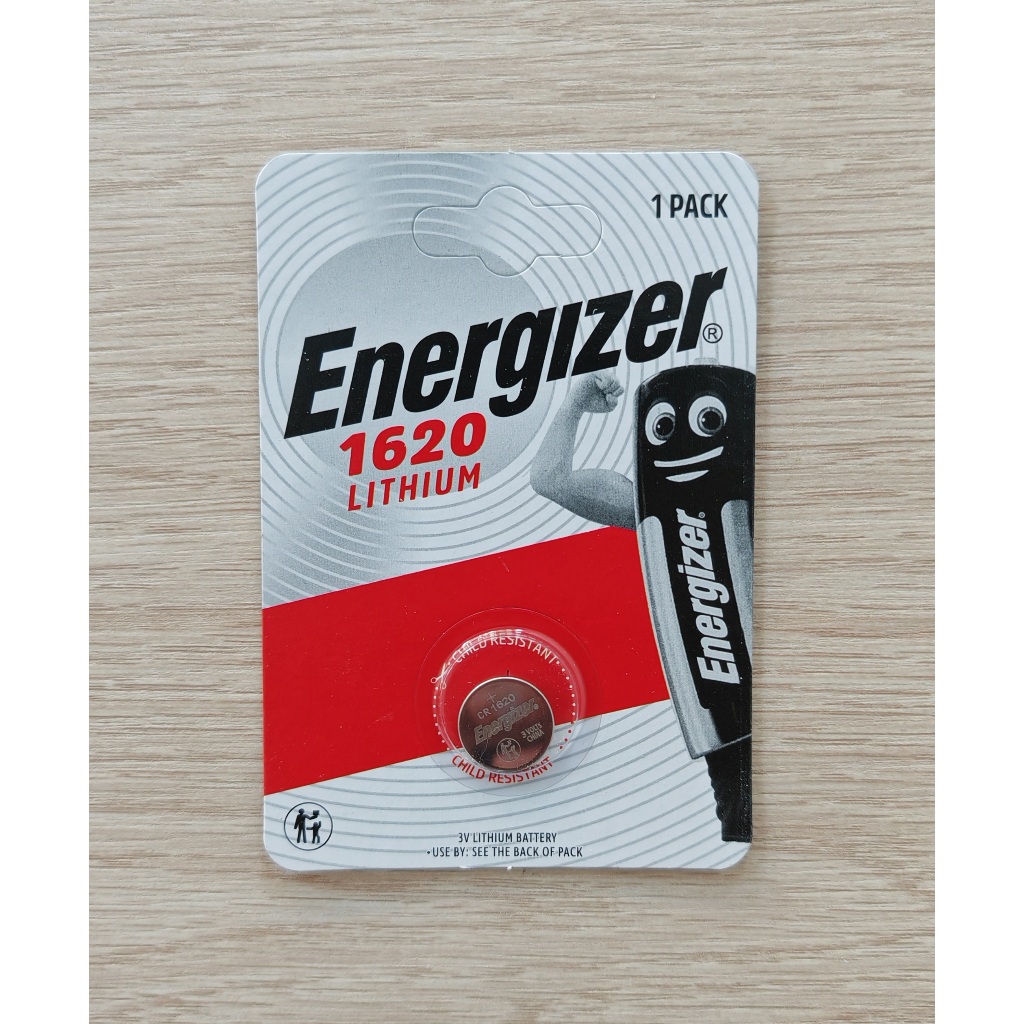 ⚪ ถ่านกระดุม Energizer CR1620 3V ใช้กับอุปกรณ์อื่นๆ ควรใช้ก่อน ปี2035