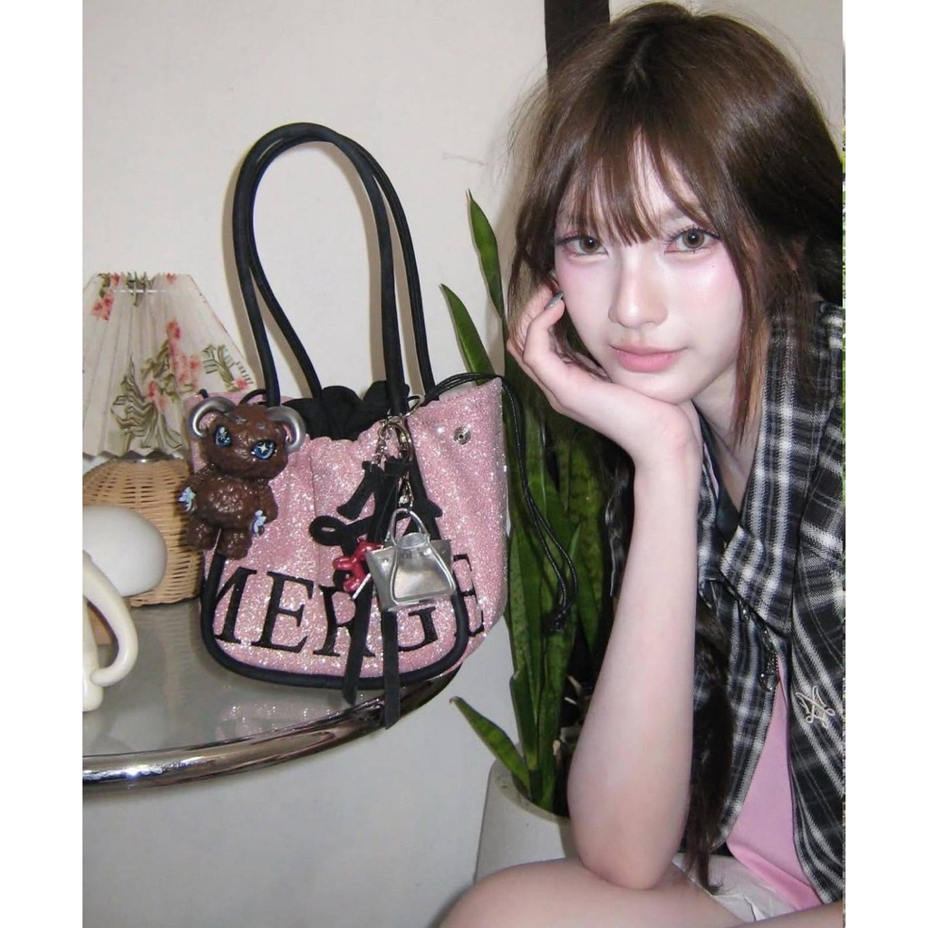 (พร้อมส่ง)กระเป๋าMerge ADay Bag Mini Glitter ✨