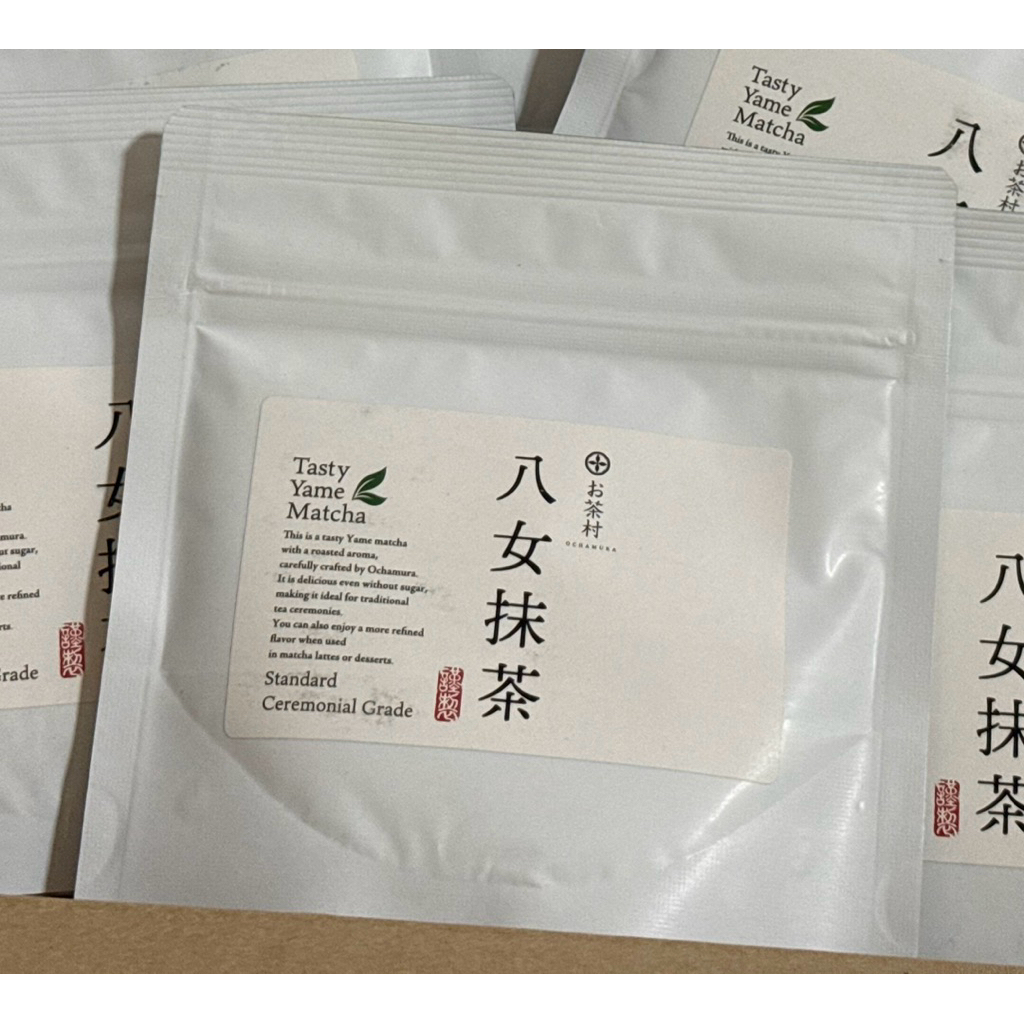 🍃🇯🇵 Tasty Yame Matcha ceremonial  grade  ขนาด 40g กลิ่นหอมถั่วอ่อน ๆ และควันอ่อน ๆ Ochamura