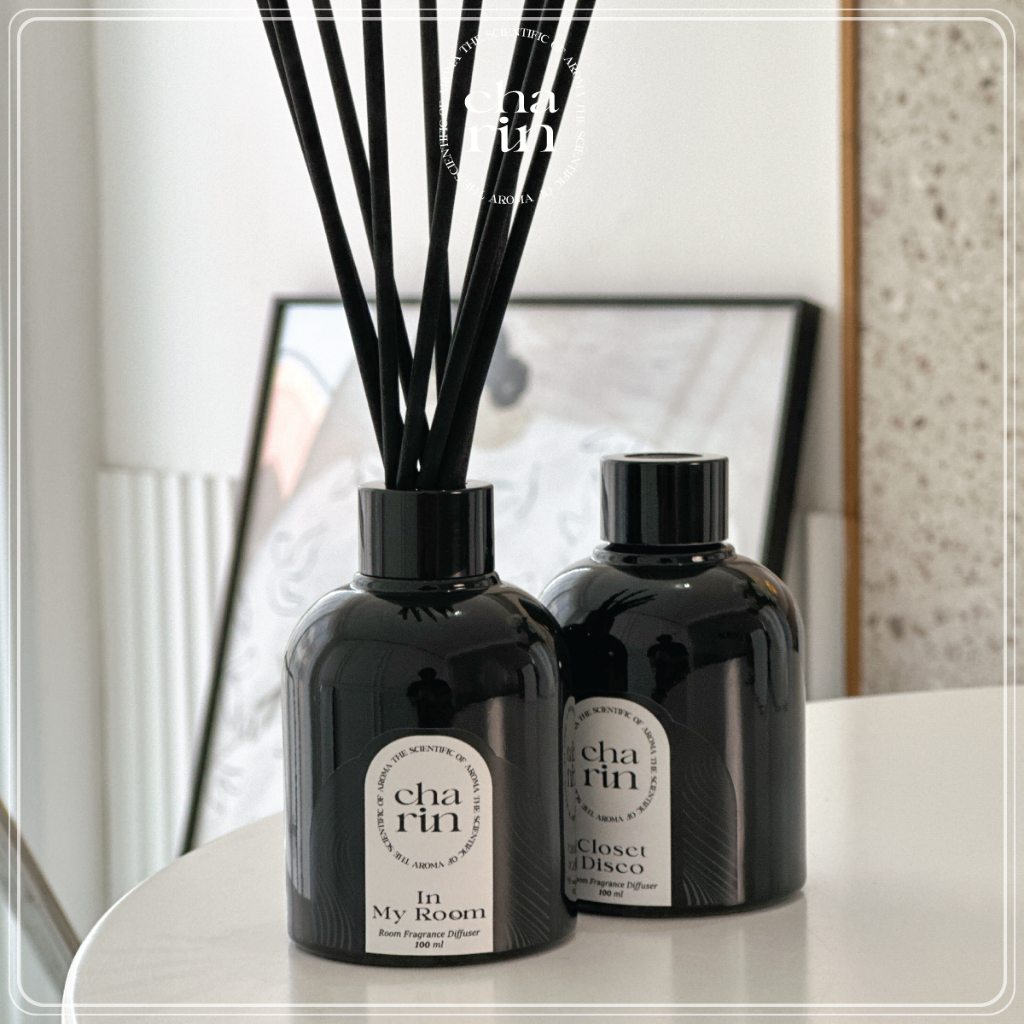 CHARIN ก้านไม้หอมปรับอากาศ Home Diffuser 100 ml - สร้างบรรยากาศชวนผ่อนคลาย จากน้ำหอมบริสุทธิ์