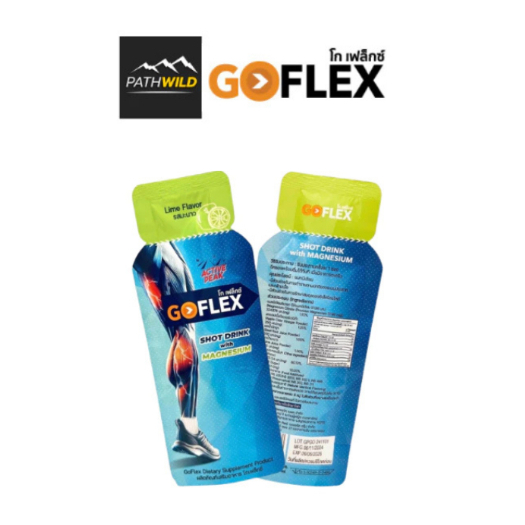 GOFLEX Shot Drink with MAGNESIUM 20 ml เครื่องดื่มป้องกันการเป็นตะคริว พกพาสะดวก