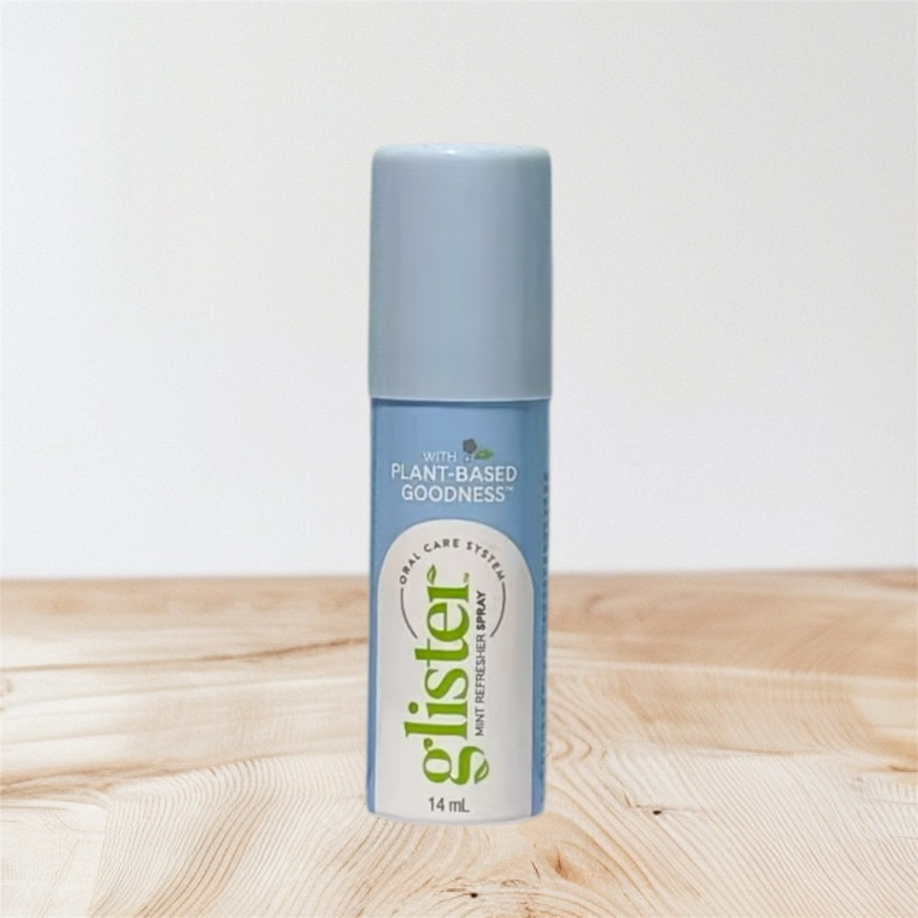 สเปรย์ระงับกลิ่นปากกลิสเทอร์ รสมิ้นท์ - ขนาด 14 มิลลิลิตร Glister Mint Refresher Spray - 14ml