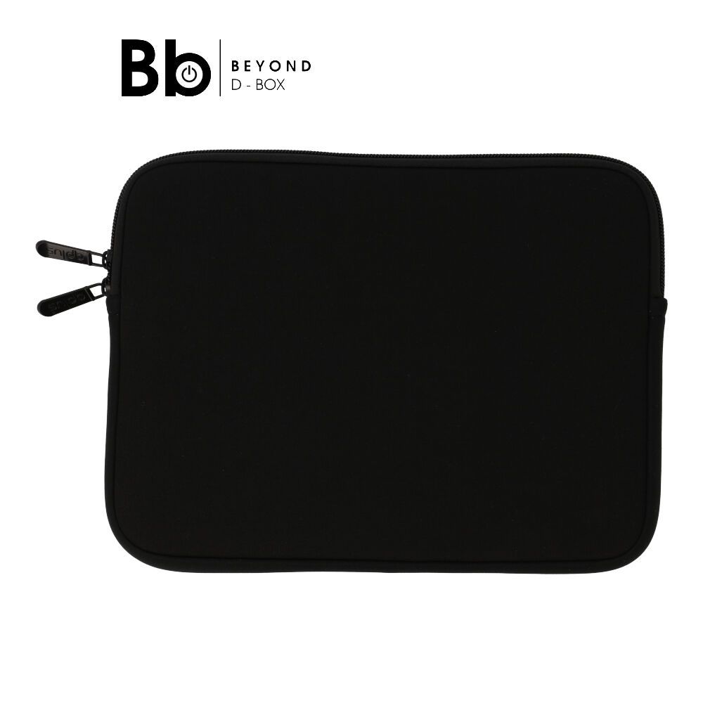 ซองใส่โน๊ตบุ๊ค QPLUS SoftPuff Black by BB Beyond D-Box