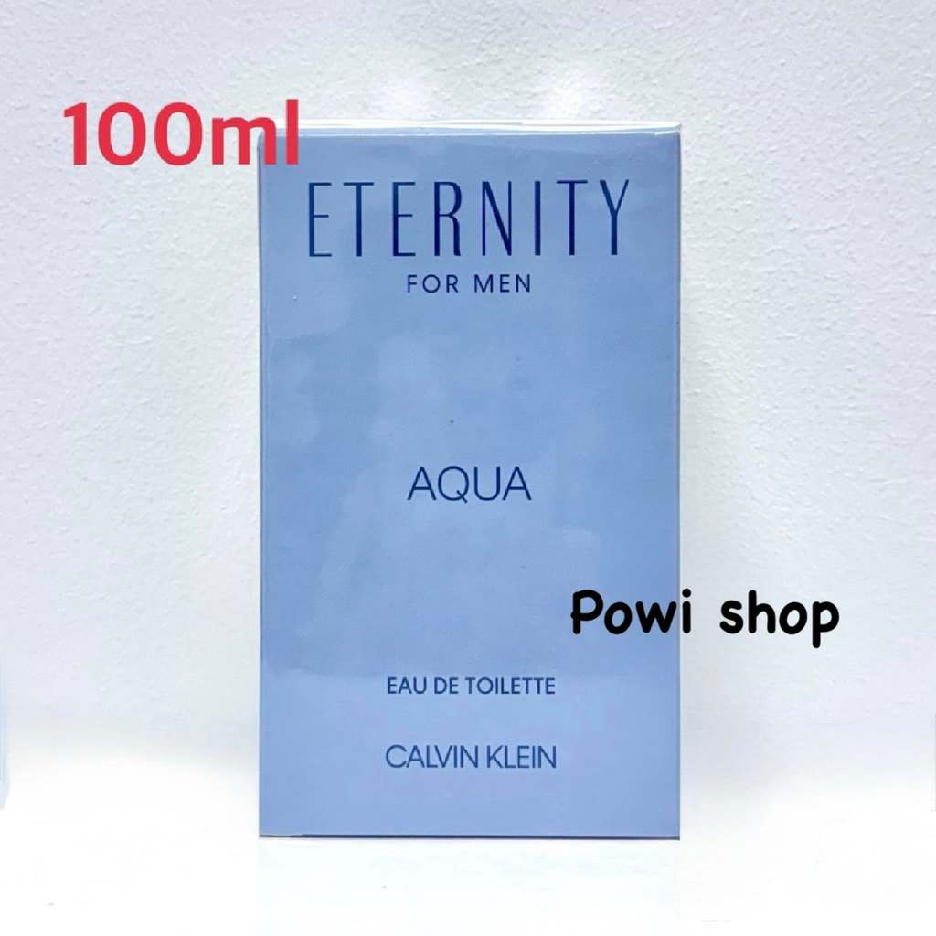 น้ำหอม แท้ 100% CK Eternity Aqua 100ml / 200ml กล่องซีล