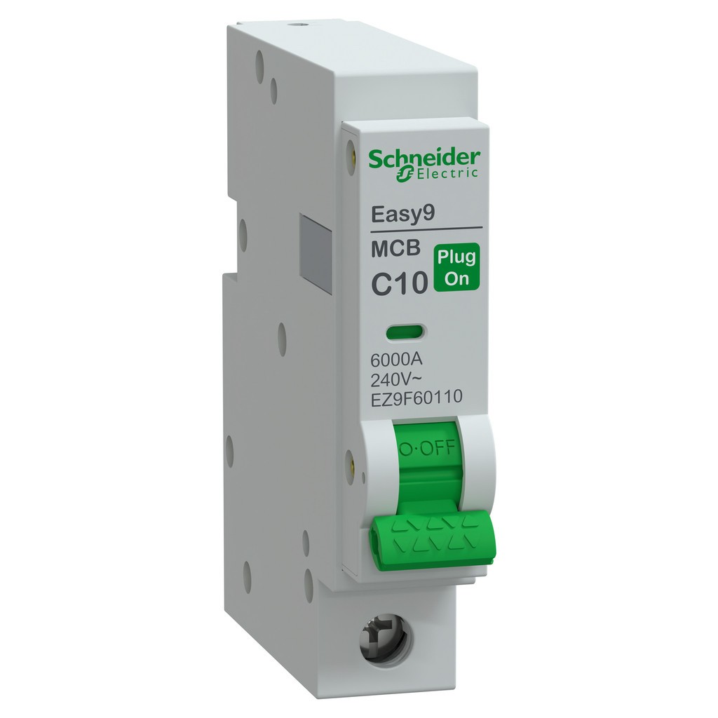Schneider Electric Miniature circuit breaker (MCB), Easy9Plug-On, 1P (ใช้กับรุ่น Easy 9 Plug-On เท่า