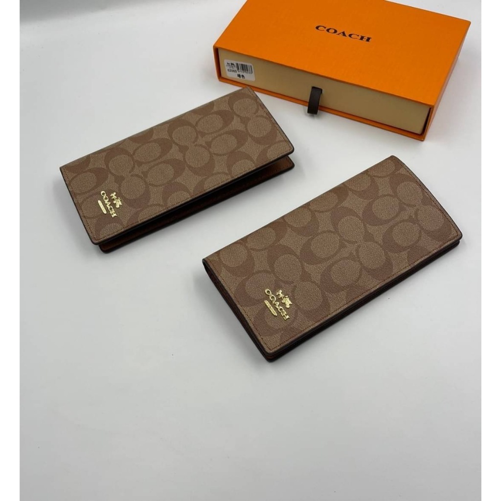 กระเป๋าสตางค์ ผู้ชาย ใบยาว 7.5 นิ้ว แบบพับ สินค้าพร้อมส่ง