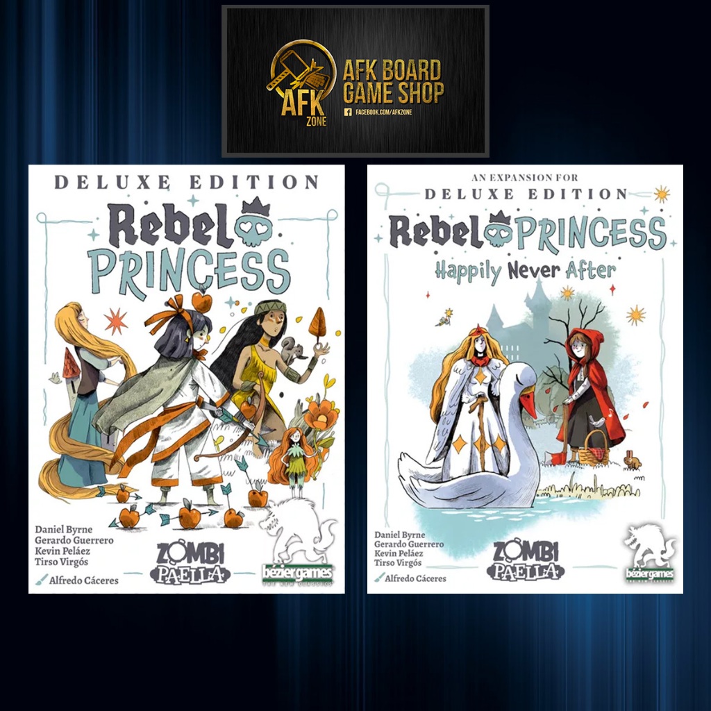 Rebel Princess Deluxe + Expansion ENG Edition - Board Game - บอร์ดเกม