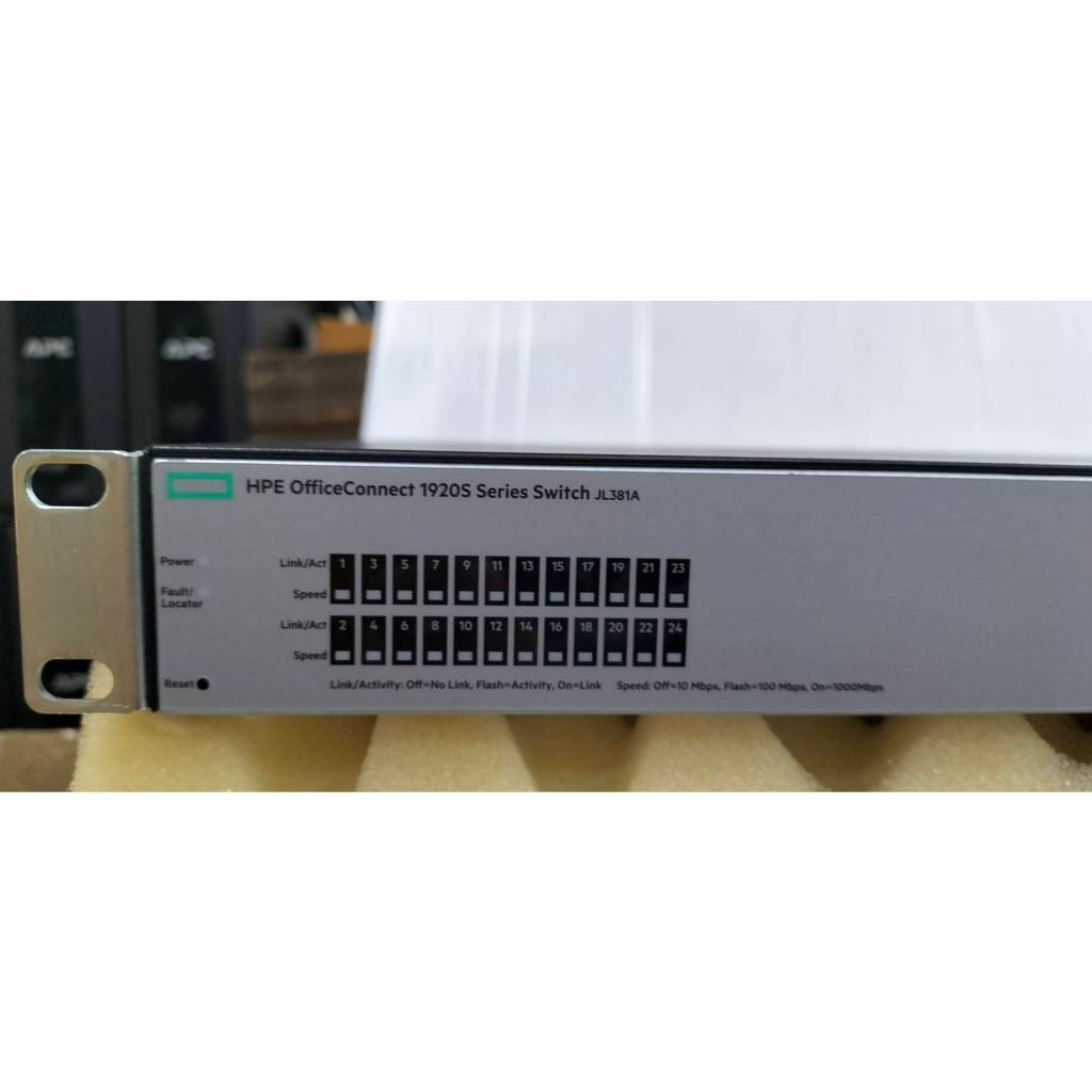 HPE OfficeConnect 1920S 24G 2SFP Switch (JL381A) มือสอง