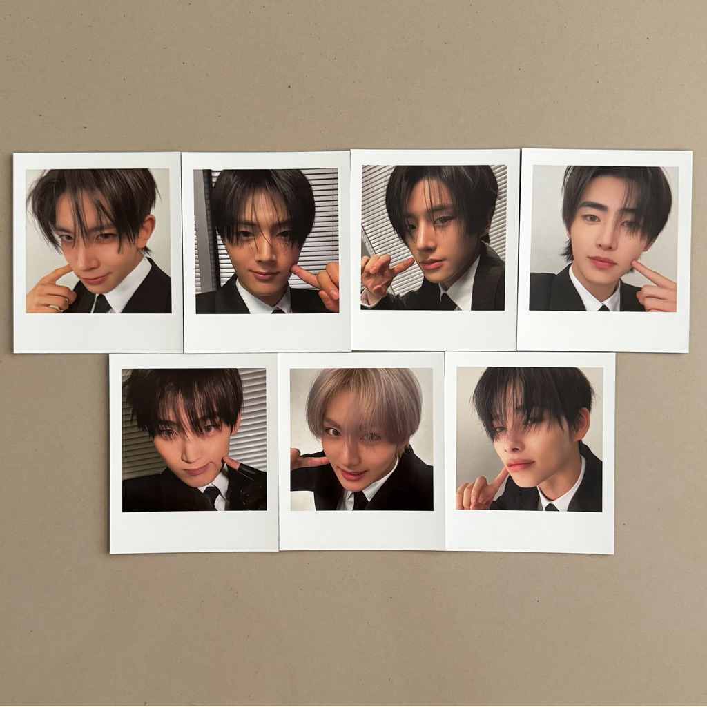 การ์ดโพลารอยด์ Enhypen - desire: unleash instant🖤