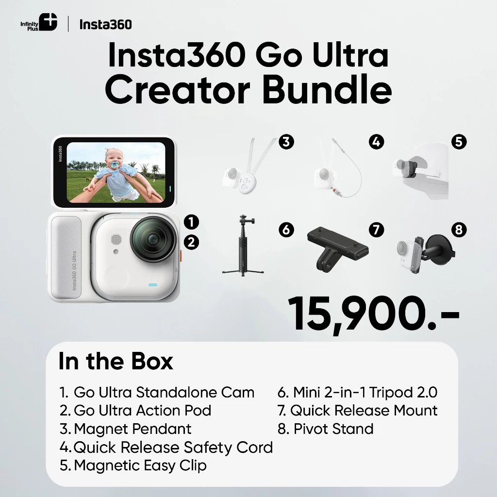INSTA360 GO ULTRA รับประกันศูนย์ thumbnail 6