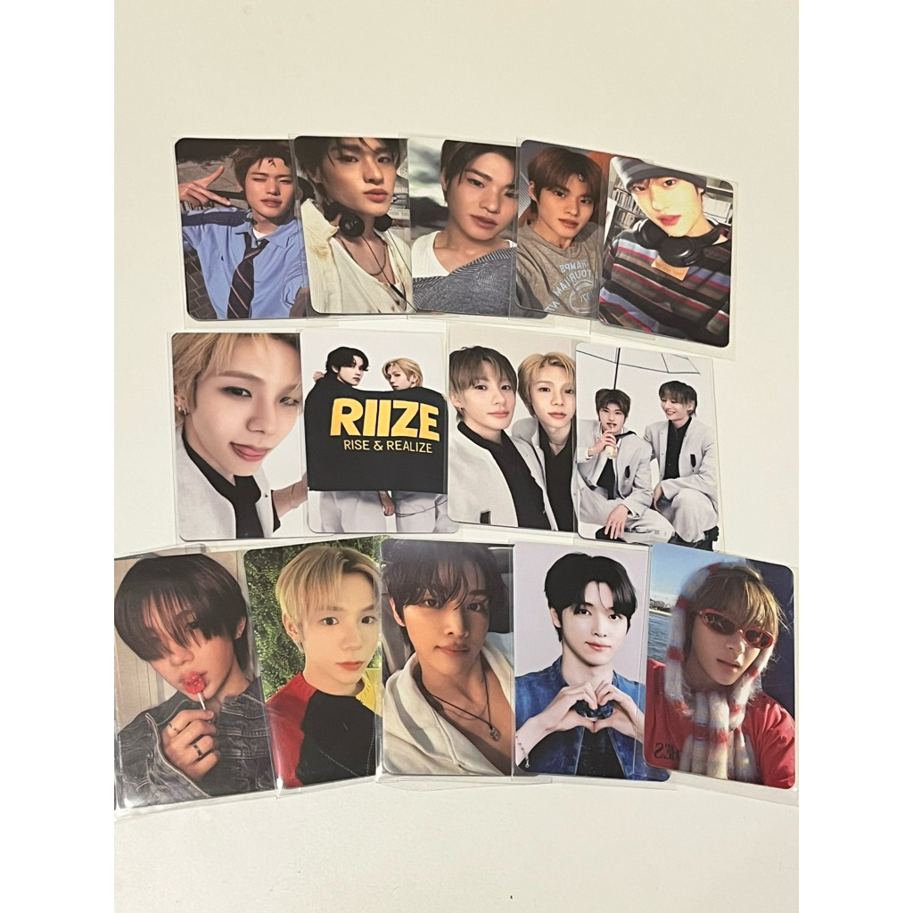 พร้อมส่ง  การ์ด RIIZE การ์ดอัลบั้ม,trading card