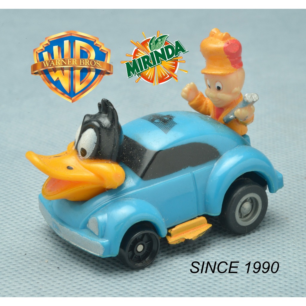 No.230 ของเล่น Fast Food Toy ของ McDonal’s Toy, 1990, Duffy Duck and Elmer Fudd on Dradster Racing C