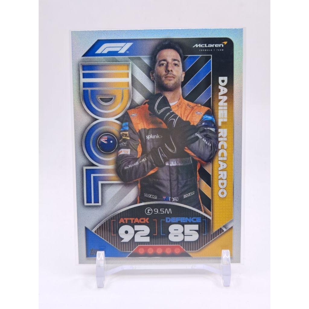 การ์ด f1 topps turbo attax 2022 daniel ricciardo