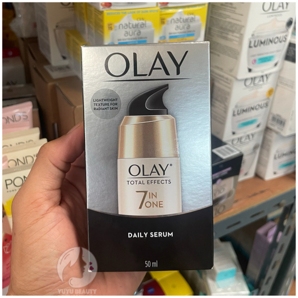 Olay Totel Effects Daily Serum 50 Ml. เซรั่มลดริ้วรอย Olay โอเลย์ โททัล เอฟเฟ็คส์ 7 อิน 1 เดลี่ 50 ม