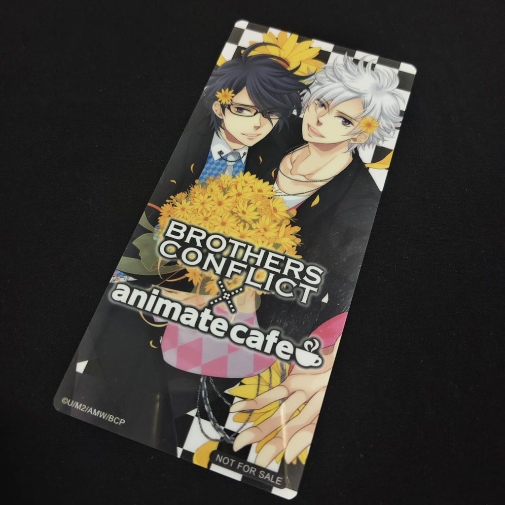 🌋ถูกลิขสิทธิ์🌋ของสะสม แผ่นพลาสติก (Brothers Conflict)