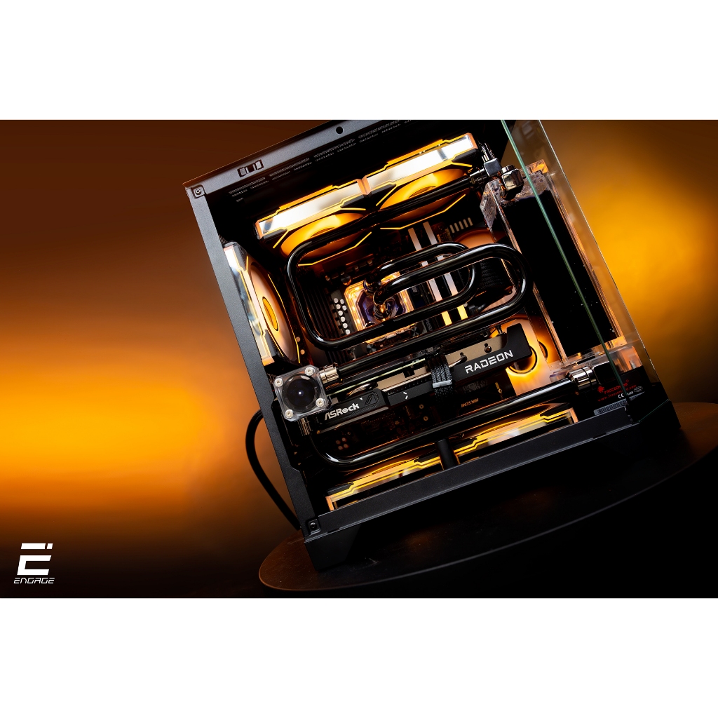 (ผ่อนได้ มารับหน้าร้านได้ ) คอมระบบชุดน้ำเปิด (Ryzen7 7800X3D /rx9060xt 16gb /ram32/5600/ssd m.2 1tb