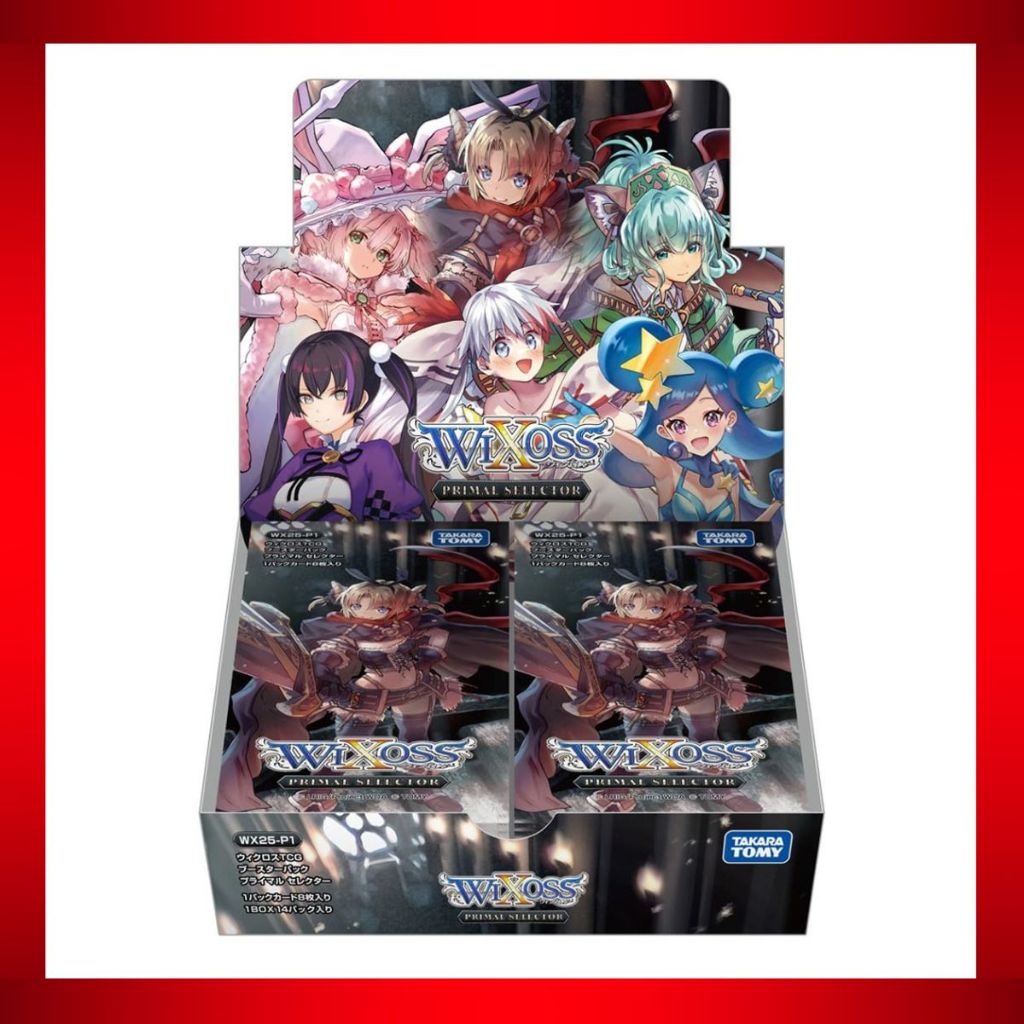 TAKARA TOMY WIXOSS WX25-P1 TCG Booster Pack PRIMAL SELECTOR BOX Japanese Version