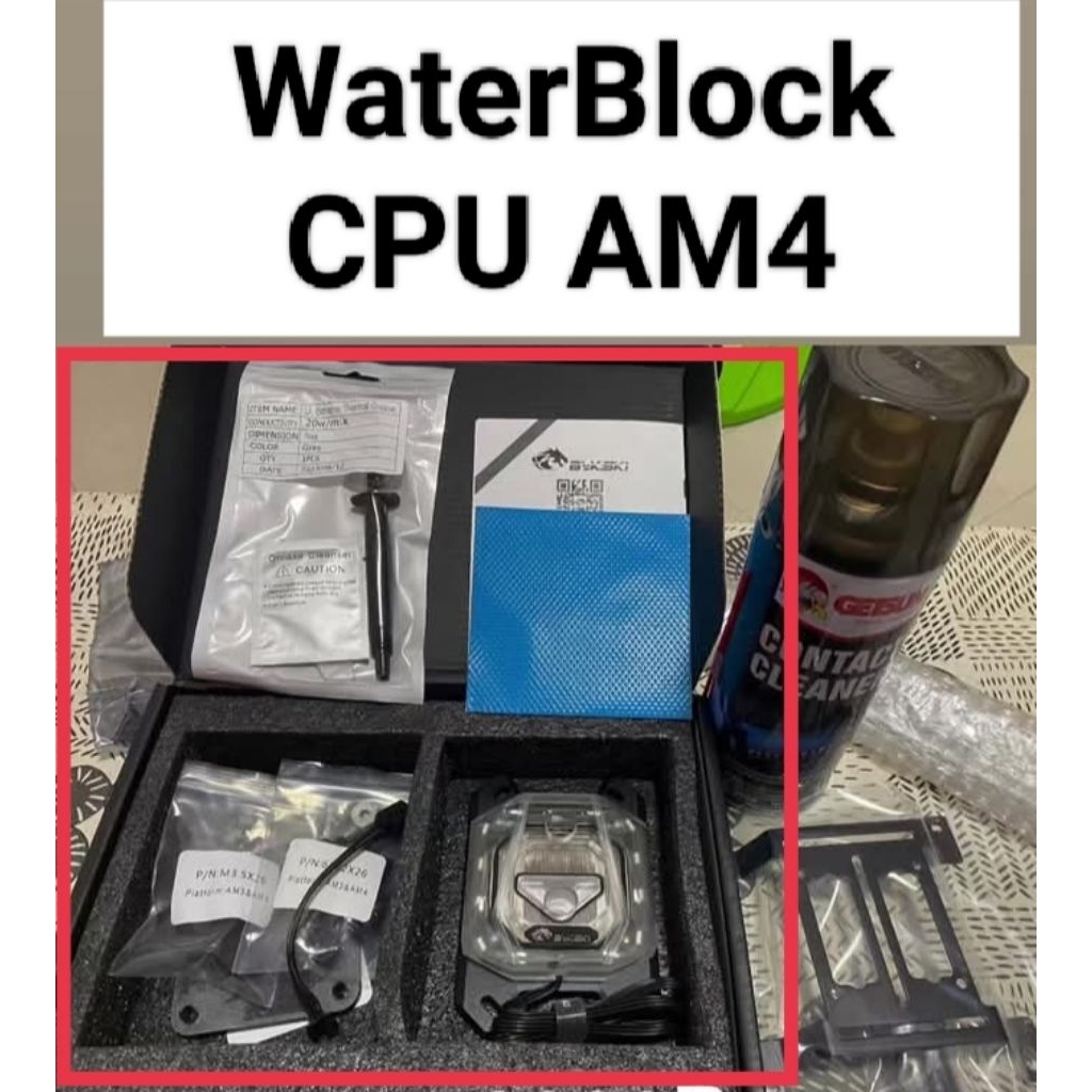 WaterBlock CPU AM4 มือสอง กล่องครบ