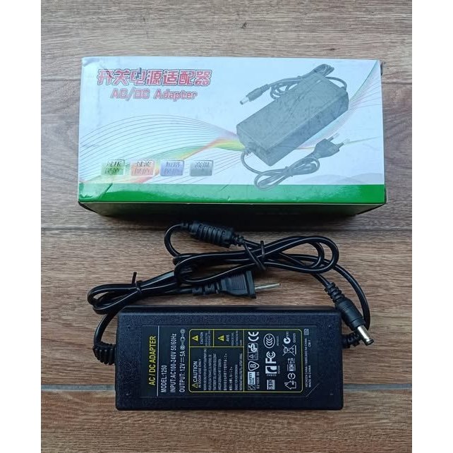 พร้อมส่ง Adapter 12V 5A หัวขนาด 5.5x2.5มม. อะแด็ปเตอร์ อะแด๊ปเตอร์ จอทีวี ปัตตาเลี่ยน จอคอม เร้าเตอร