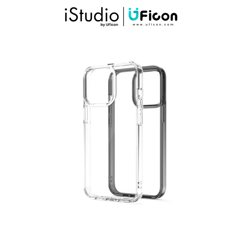 เคสกันกระแทก : JTLEGEND Casing for iPhone 13 (6.1 inch) Pro Hybrid Cushion Case iStudio by UFicon