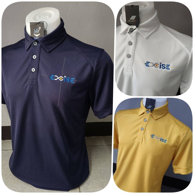 เสื้อสรรพสามิต(EXCISE) ปกเชิ้ต ผ้าเบาใส่สบาย เรียบหรูดูดี