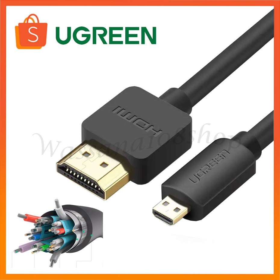 UGREEN รุ่น HD127 Micro HDMI to HDMI Cable