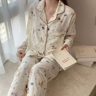 🔥ผ้าไหมญี่ปุ่น🔥อก 42-50 นิ้ว ไซร์ L-4XL ชุดนอนแขนยาว-ขายาว เนื้อผ้าเกรดพีเมี่ยม พร้อมส่งจากไทย