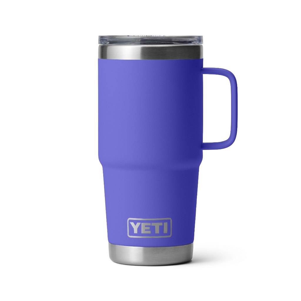 YETI แก้วเยติ เก็บความเย็น รุ่น RAMBLER 20 OZ TRAVEL MUG WITH STRONGHOLD LID