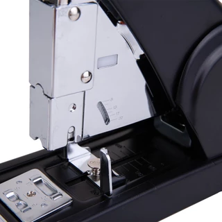 Deli เครื่องเย็บกระดาษ (คละสี 1) รุ่นประหยัดแรง 210 แผ่น อุปกรณ์สำนักงาน Heavy Duty Stapler