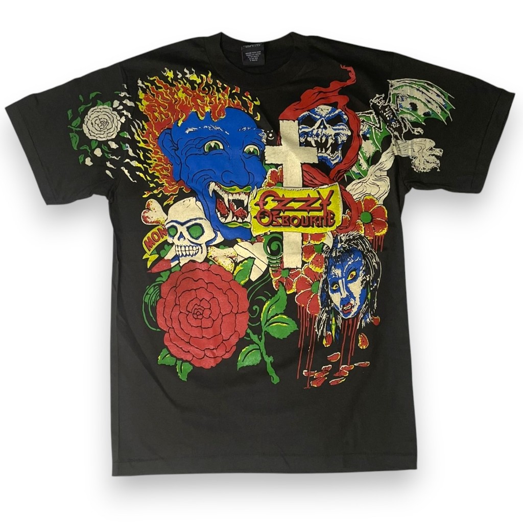 เสื้อ Ozzy Osbourne (OVP) สไตล์วินเทจ สกรีนทั้งตัว