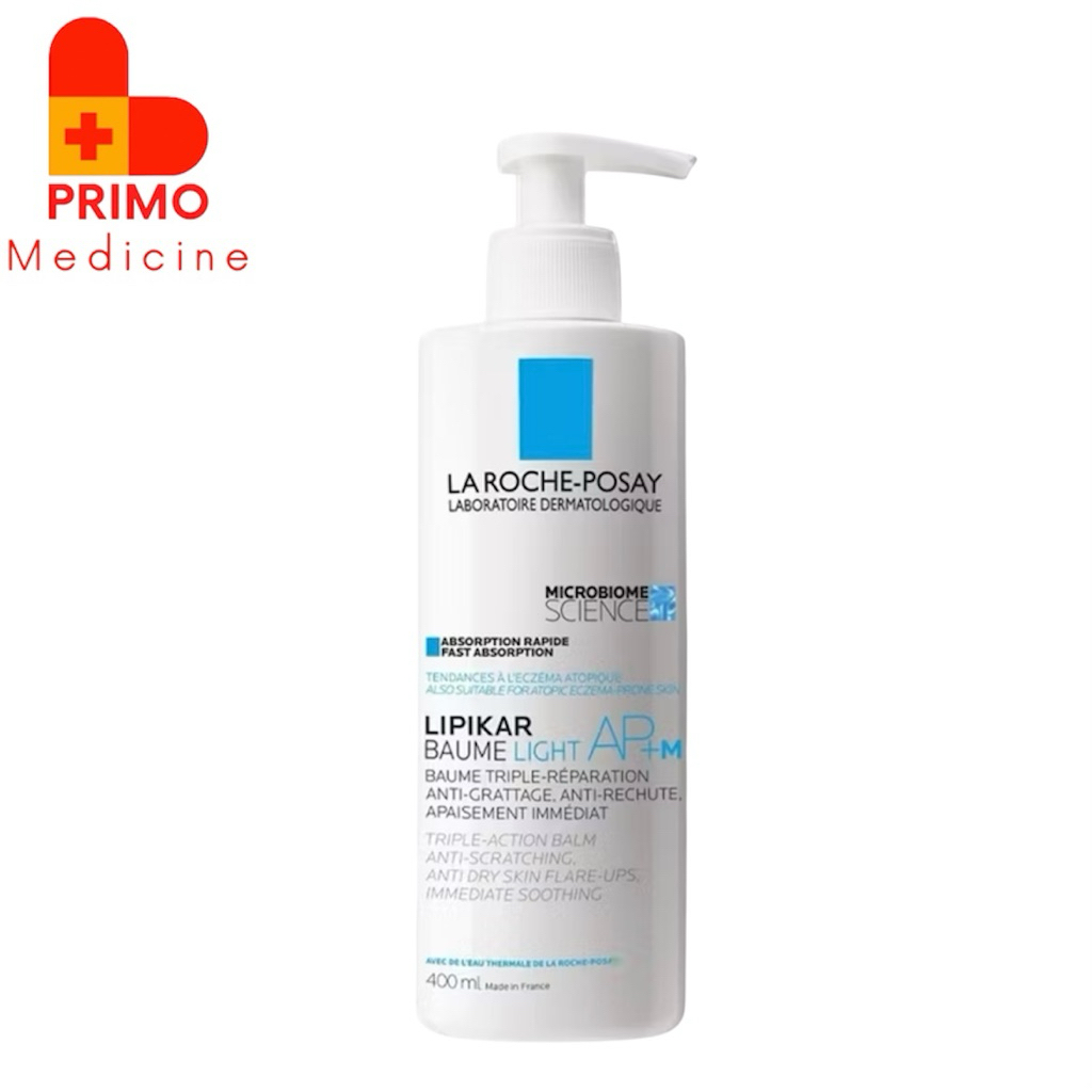 พร้อมส่ง La Roche-Posay LIPIKAR BAUME LIGHT AP+M 400ml บำรุงผิวหน้าและผิวกายให้ชุ่มชื่น