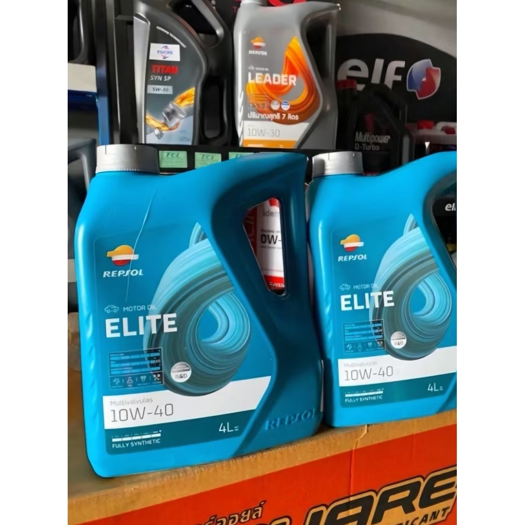 น้ำมันเครื่อง repsol multivalvulas 10W40 พร้อมส่ง