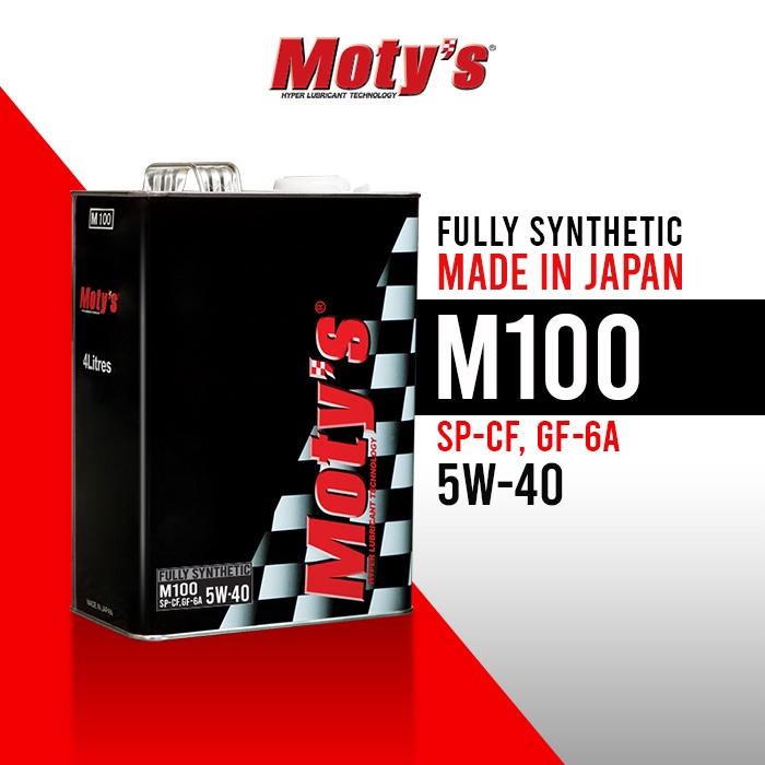 Moty's M100 5W-40 (1 ลิตร)