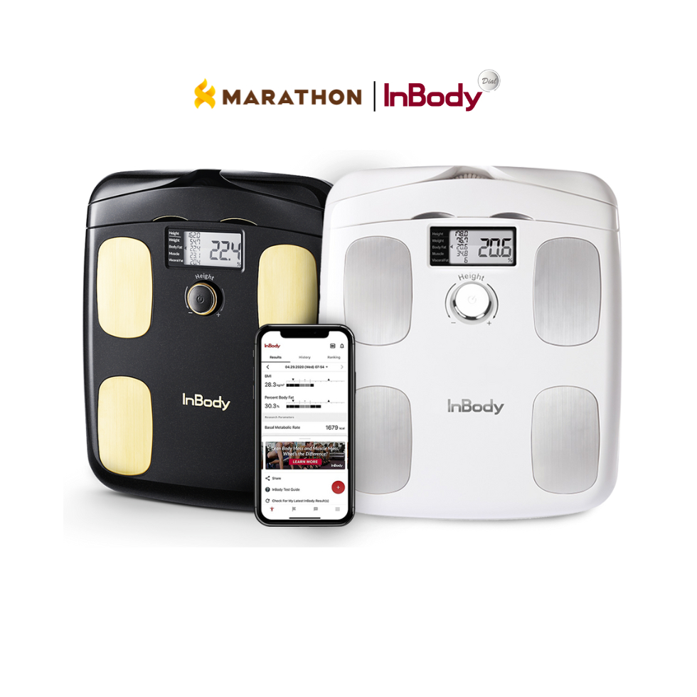 MARATHON เครื่องชั่งน้ำหนักวิเคราะห์องค์ประกอบร่างกาย InBody Dial H20N