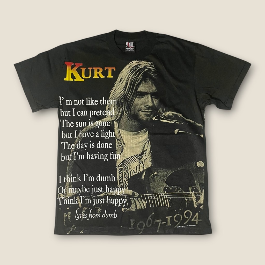 เสื้อวง Nirvana / Kurt Cobain (Bootleg)
