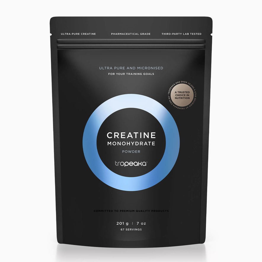 tropeaka : CREATINE MONOHYDRATE Unflavoured (Pure Creatine) 201G.