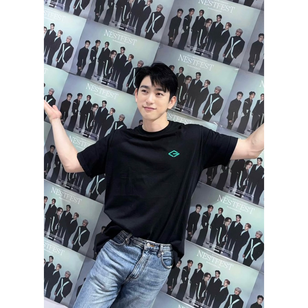 เสื้อ GOT7 11th Anniversary T-Shirt black