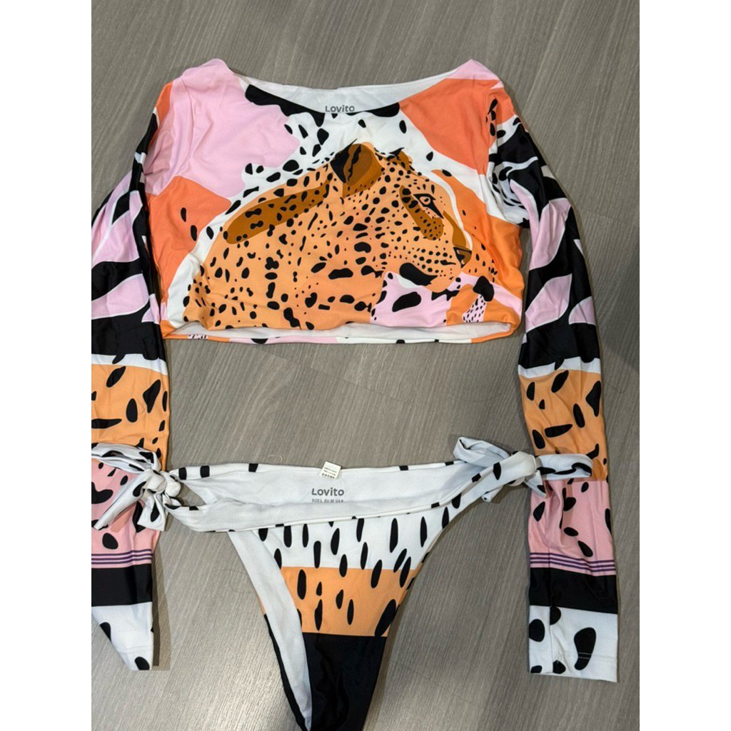 ชุดว่ายน้ำ Lovito เสื้อและกางเกง