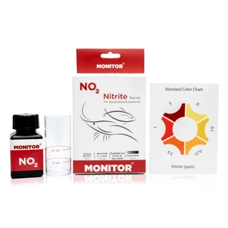 ชุดทดสอบไนไตรท์ในน้ำ โมนิเตอร์เทสคิท MONITOR NITRITE TEST KIT (200 Tests)