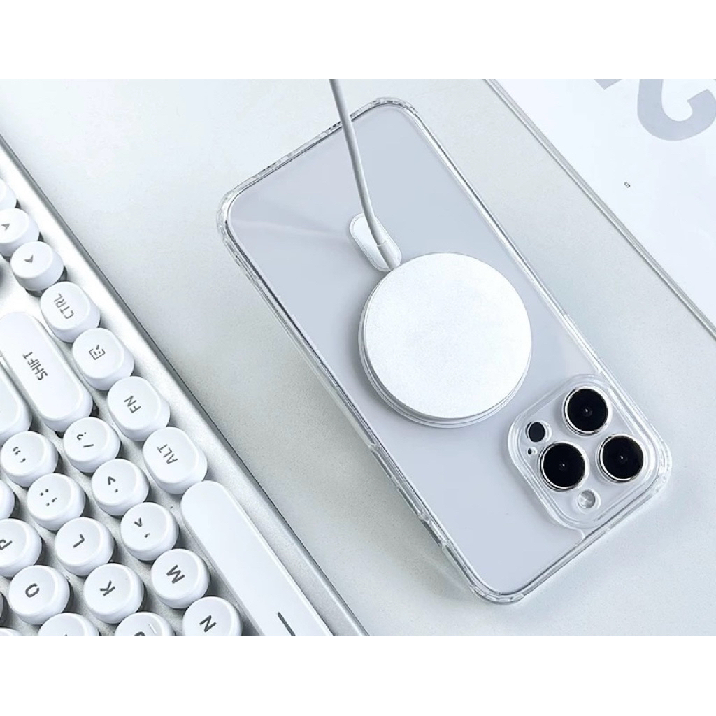 {ส่งจากไทย}เคสแม่เหล็กชาร์จไร้สาย กันกระแทก ขอบนิ่ม Magnetic Case TPU สำหรับไอโฟน i13 i13pro i13prom