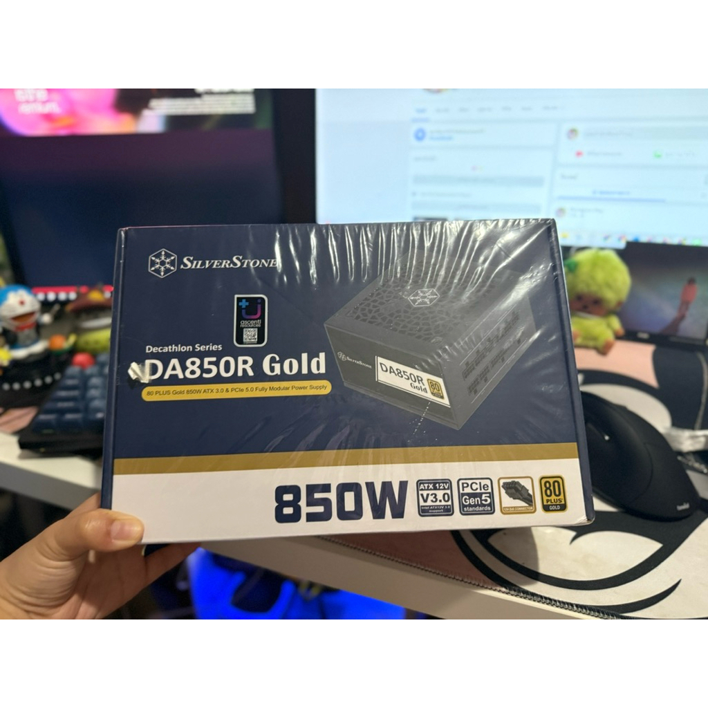 [พร้อมส่ง🔥] Power Supply มือหนึ่ง (SilverStone DA850R Gold)