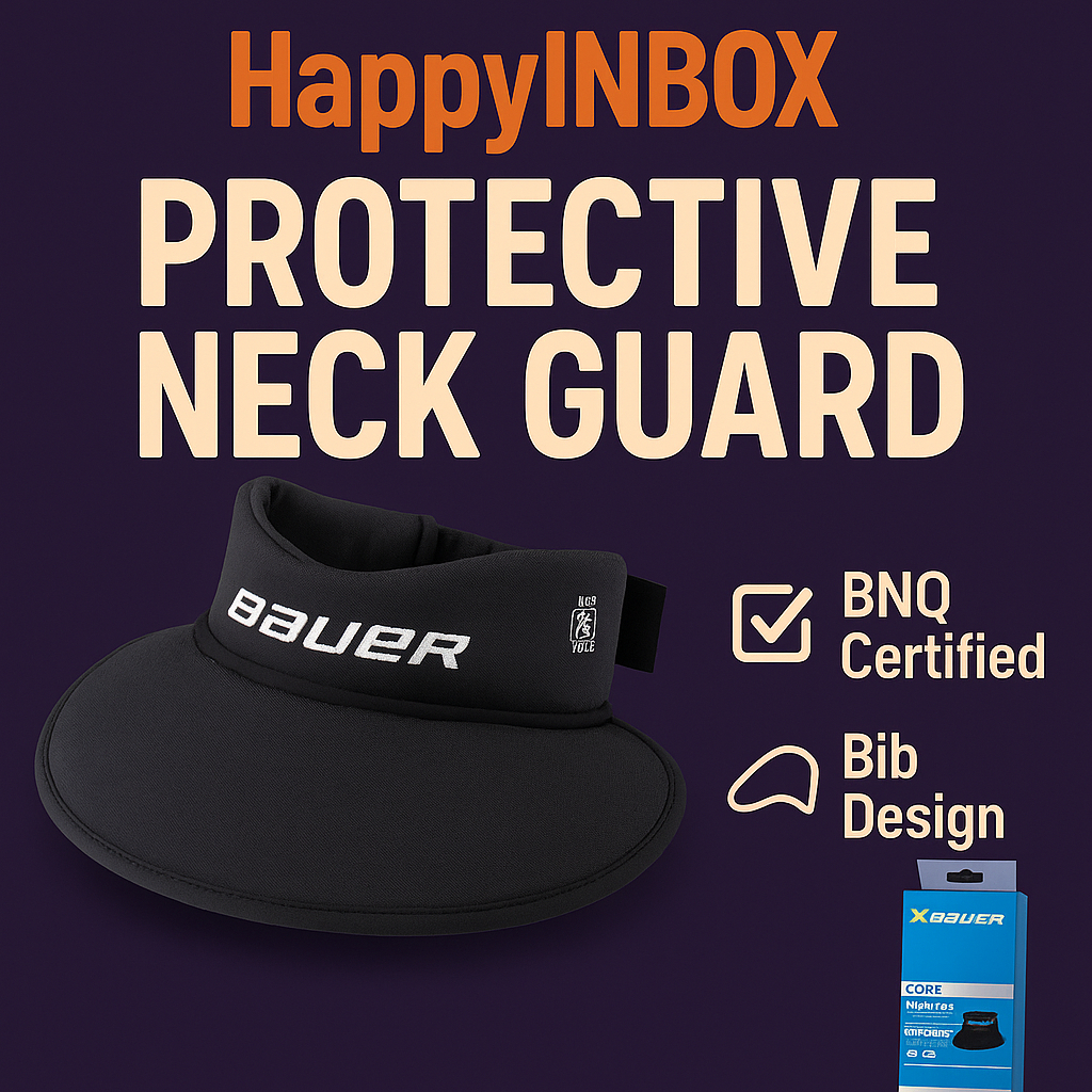 (ice hockey) Bauer NLP8 Protective Neck Guard ice hockey – BNQ Certified