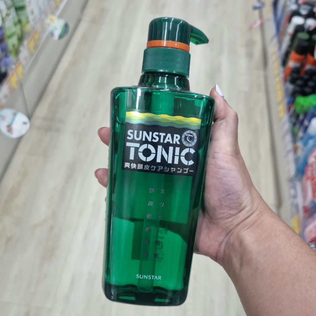 ซันสตาร์โทนิครีเฟรชสกัลฟ์แคร์แชมพู / Sunstar Tonic Super Refreshing Scalp Care Shampoo 480มล.