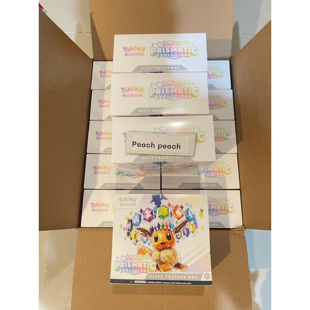 Pokemon TCG Prismatic Evolutions Elite Trainer Box ETB [Factory Sealed] Pokemon