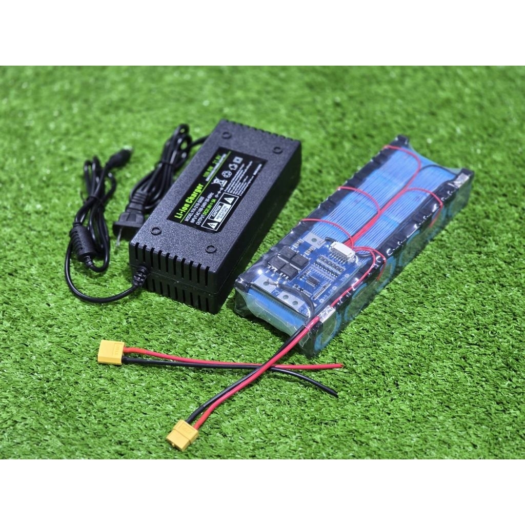 แบตลิเธียม 6s +ชุด ชาร์จ 19.2v - 21.9v 6,000mah. LiFePO4 32650 32700 แบตเตอรี่diy เครื่องเสียง บลูทูธ แบตเตอรี่ แอมป์แท้