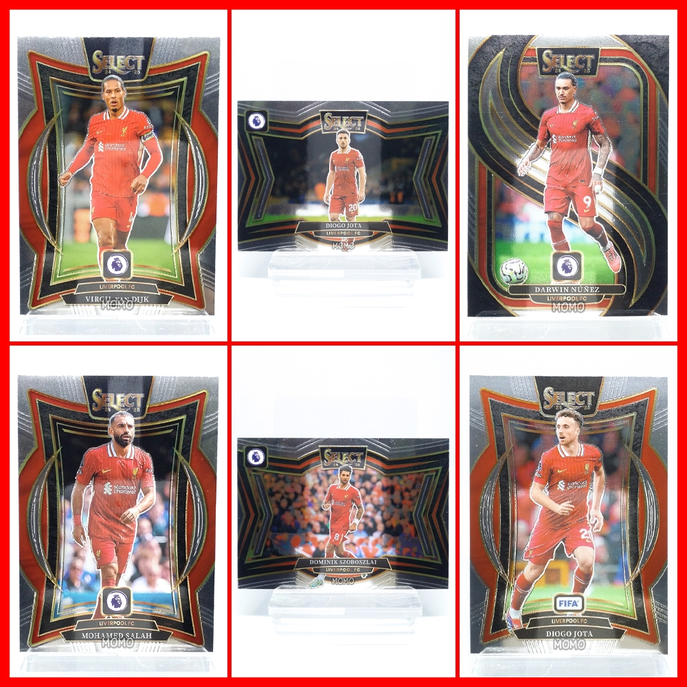 การ์ดบอล ลิเวอร์พูล 2025 Panini Select Liverpool