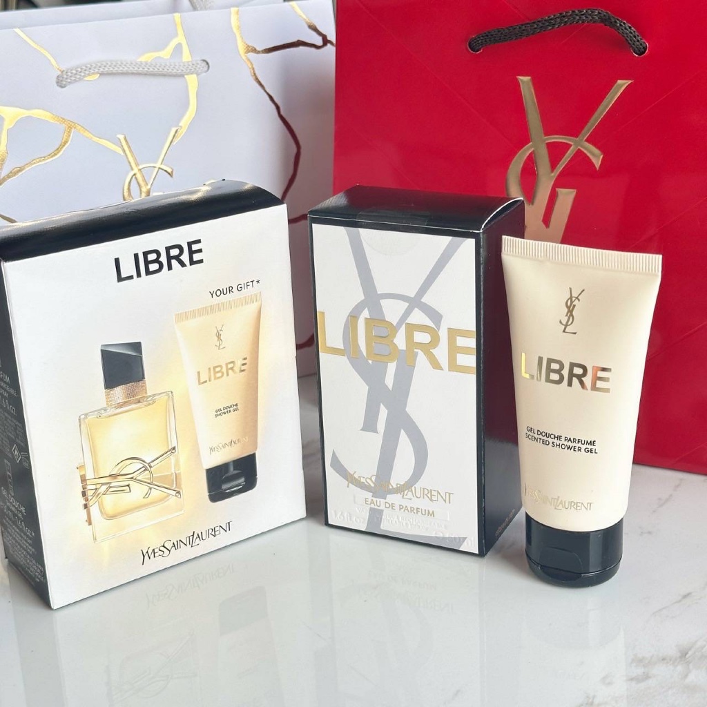 Ysl Libre EDP Gift Set Box Perfume & Shower Gel