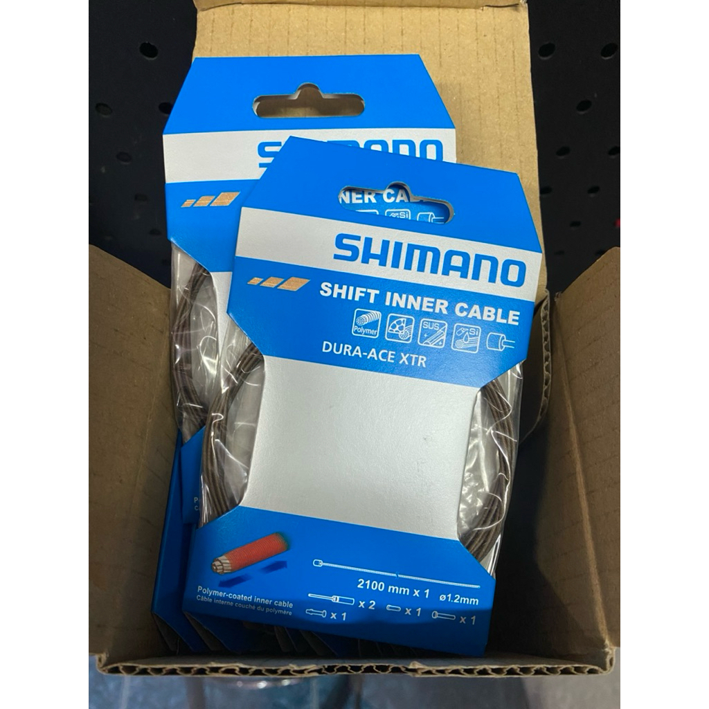 สายในเกียร์ Shimano Dura-ace / XTR  Polymer ของแท้💯 Shift Inner Cable
